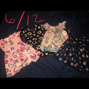 6/12 Dot dot smile twirl dresses